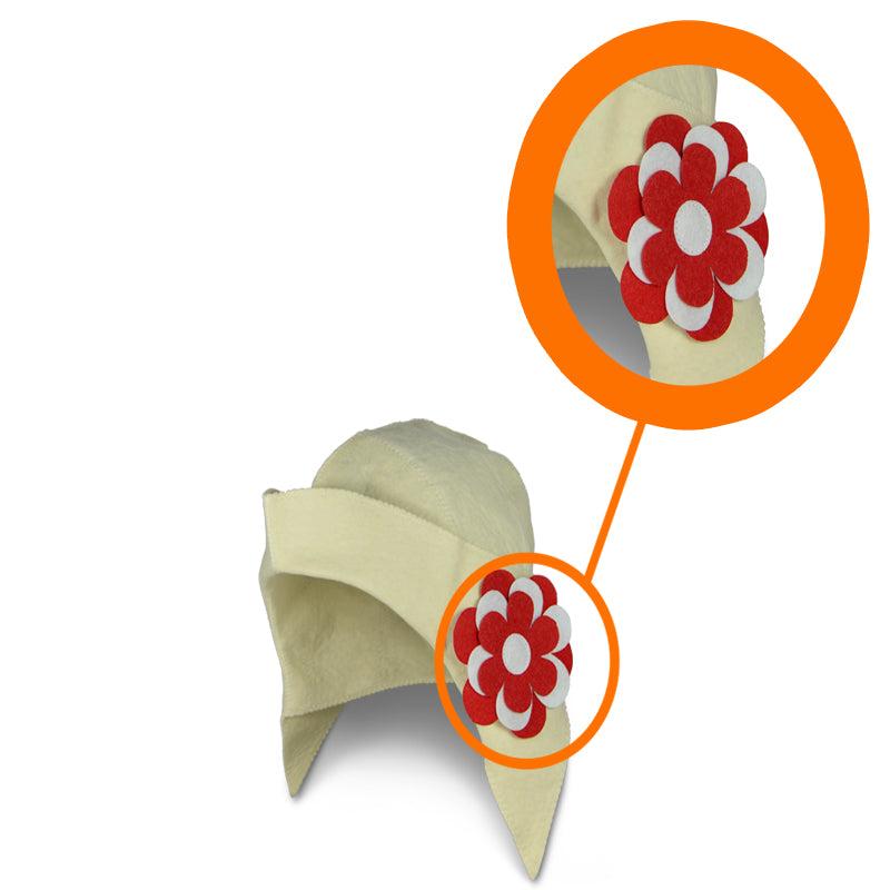 Saunahut aus Filz "Friga"