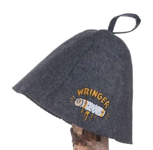 Saunahut aus Filz "Wringer"