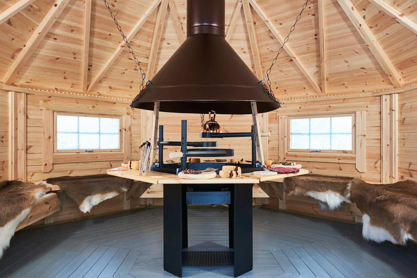 Arctic Grillkota 17 m²; 8-eckig