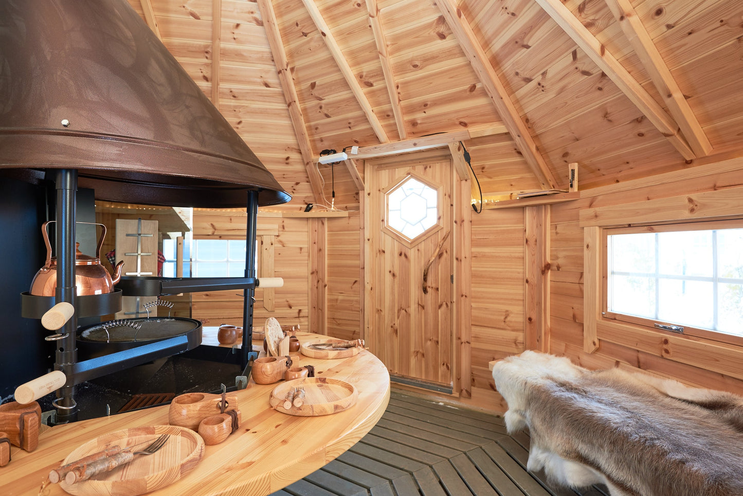 Arctic Grillkota 17 m²; 8-eckig