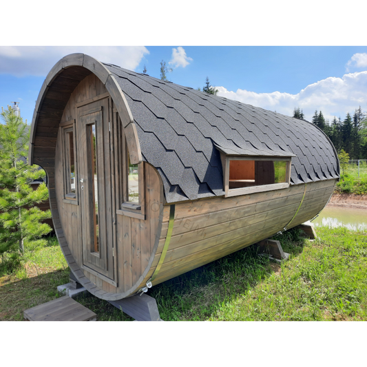 Campingfass Mini-Hotel XXL Thermoholz - Camping & Wandern