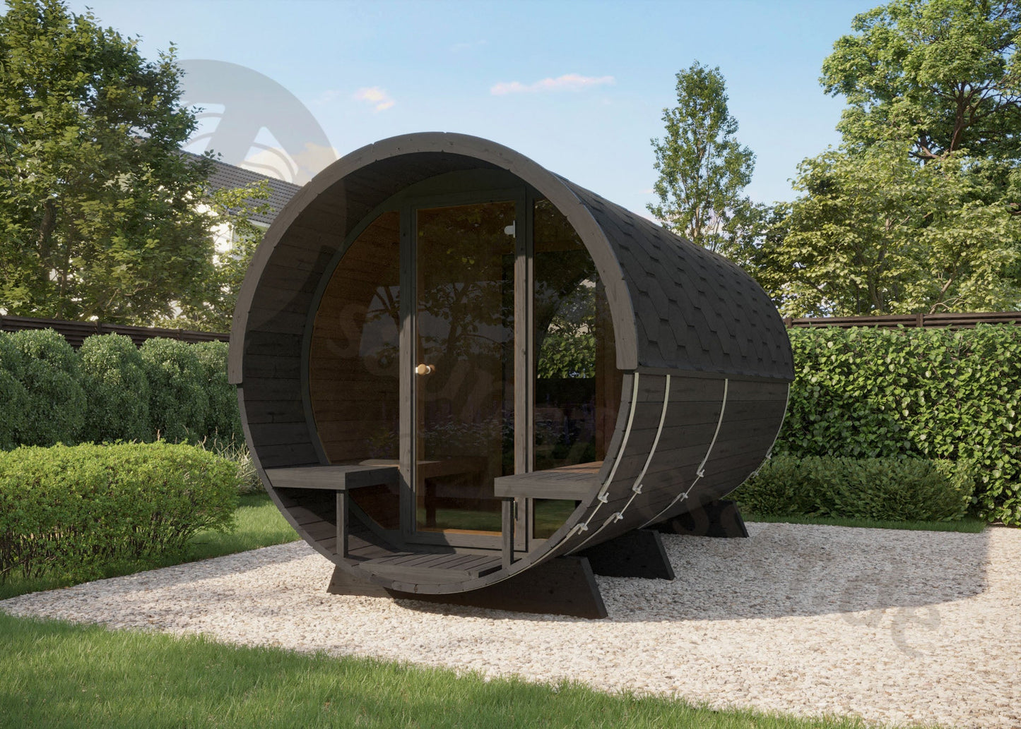 Fasssauna 400 Premium - Saunen