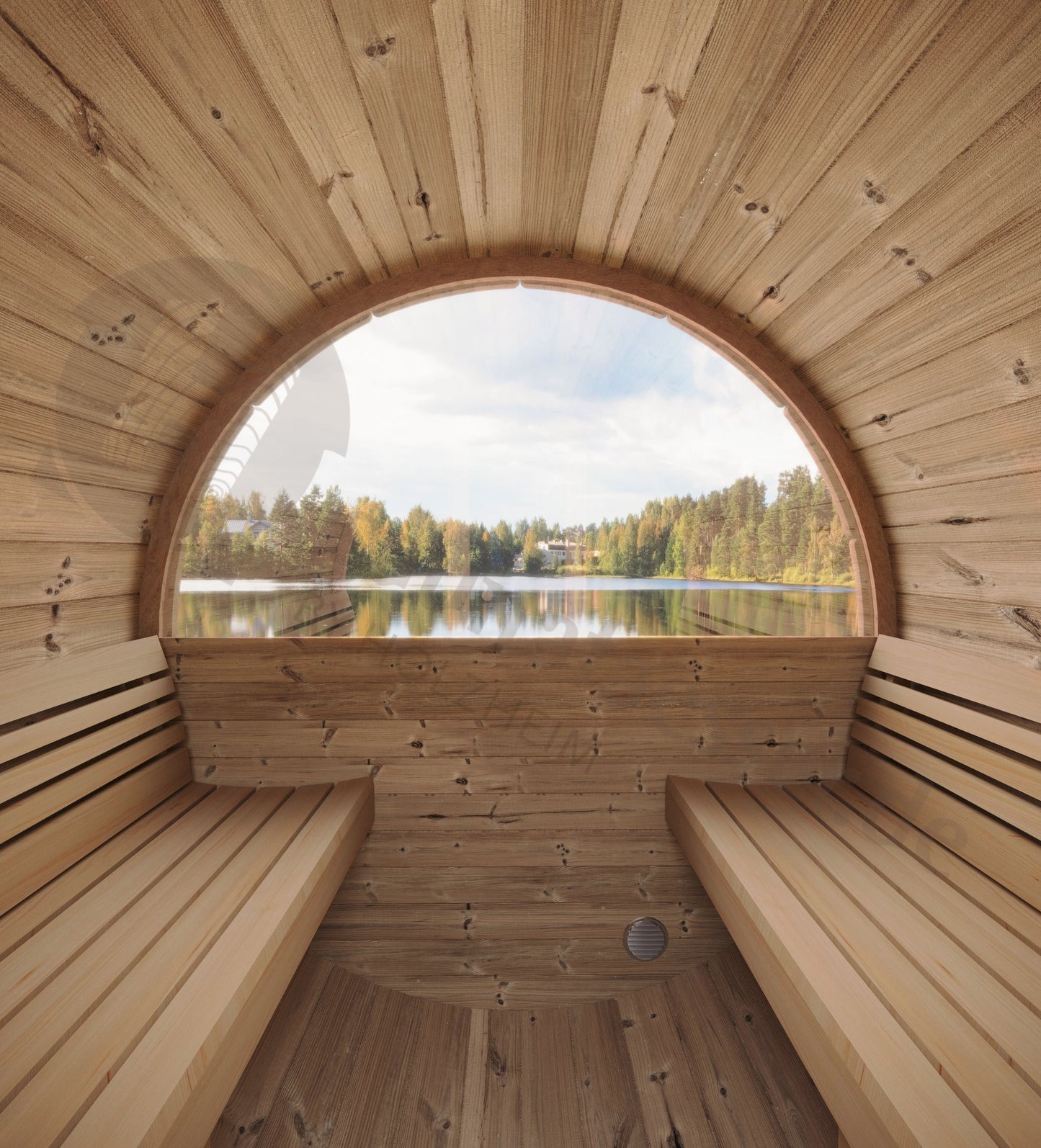 Fasssauna Klassik 250 Thermoholz - Saunen