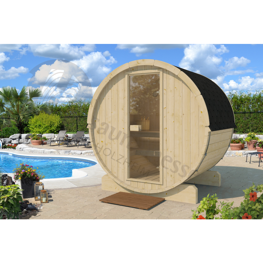 Fasssauna Klassik Terrasse - Saunen