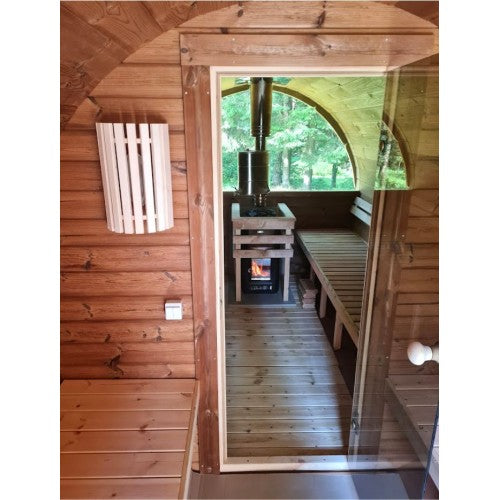 Fasssauna Premium XXL - Saunen