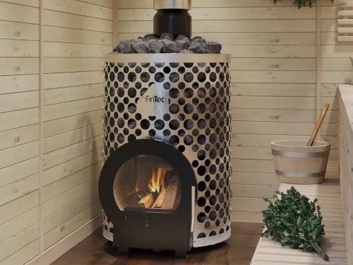 Holz Saunaofen FinTec JONTE Saunaöfen