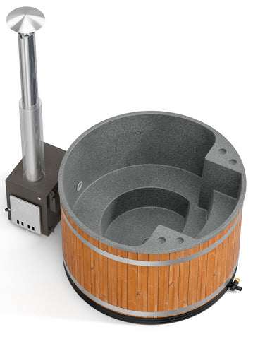 Kirami Comfort Family Medium - Grey / Thermowood / Macu 29kW