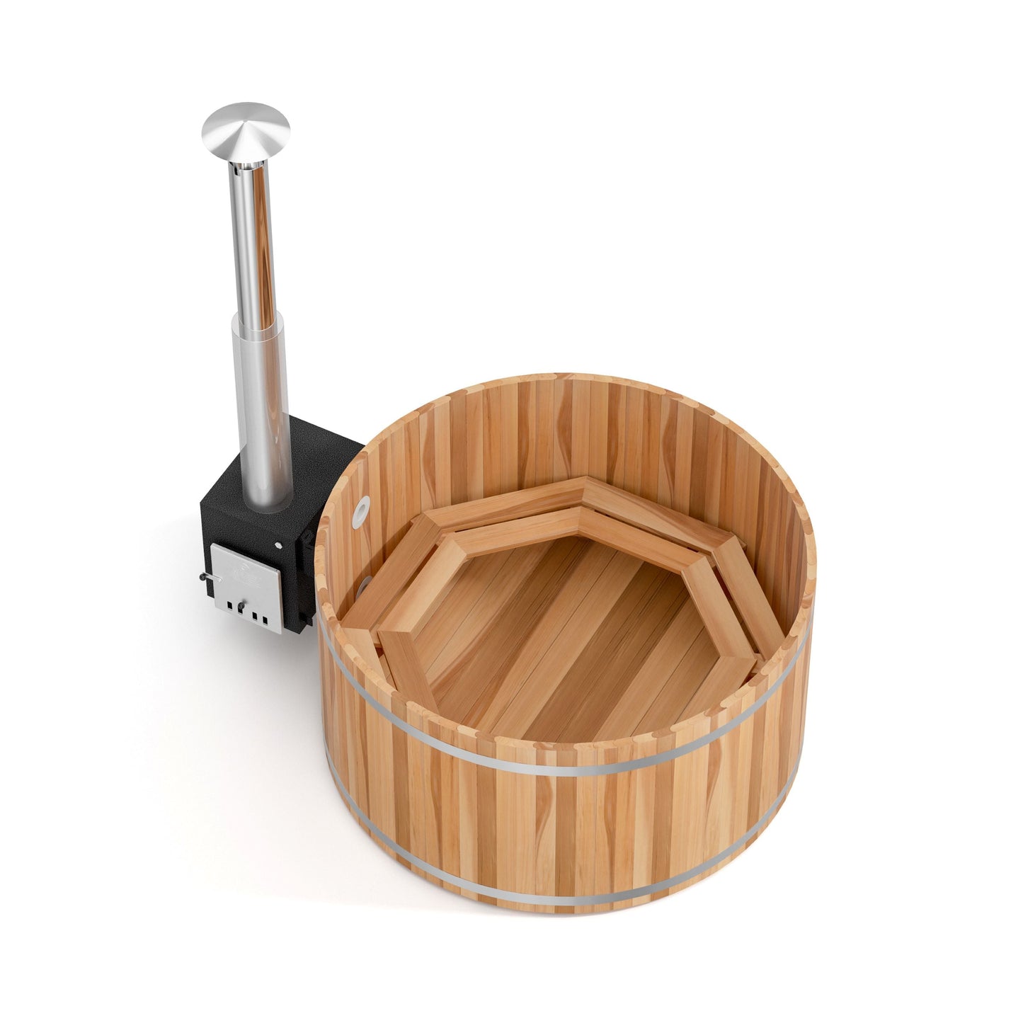 Kirami Premium Woody Large (6-8 Personen) - Außenofen Cube