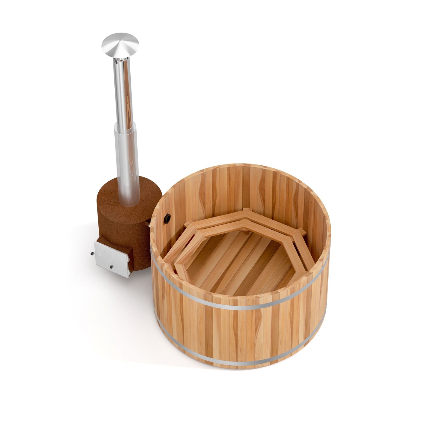 Kirami Premium Woody Large (6-8 Personen) - Außenofen Tube