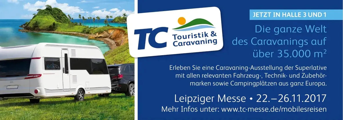 Campingfass Ovaali-Premiere auf der Tourismus Caravaning 2017