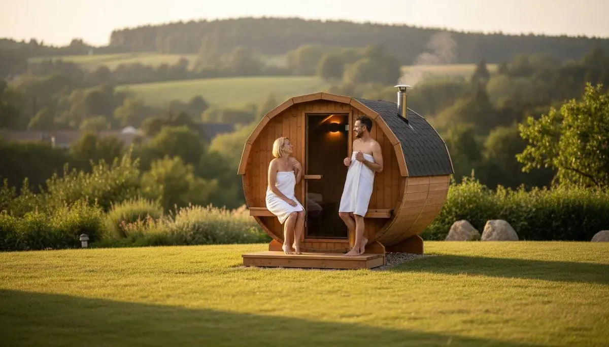 Fasssauna für 2 Personen: Kompakter Wellness-Luxus für Ihren Garten