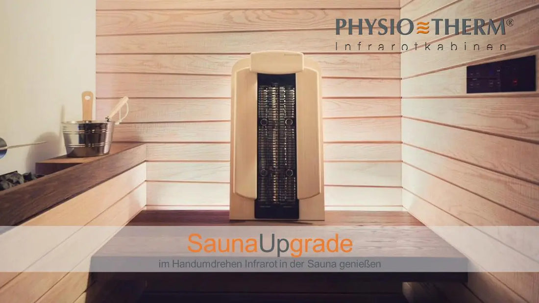 Infrarotstrahler für Sauna