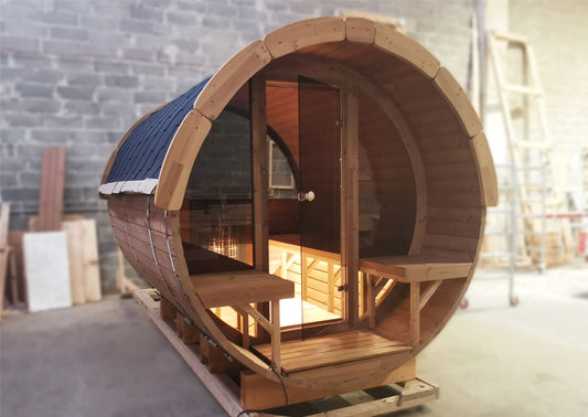 Glasfront für Ø 235