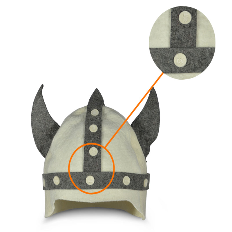 Saunahut aus Filz "Germanius"