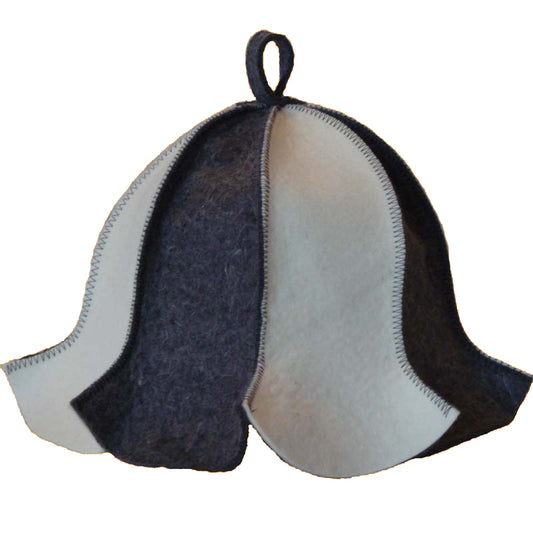 Saunahut aus Filz "Thumbelina"