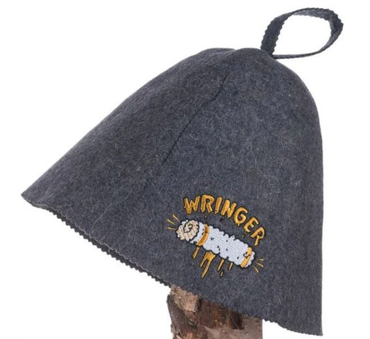 Saunahut aus Filz "Wringer"