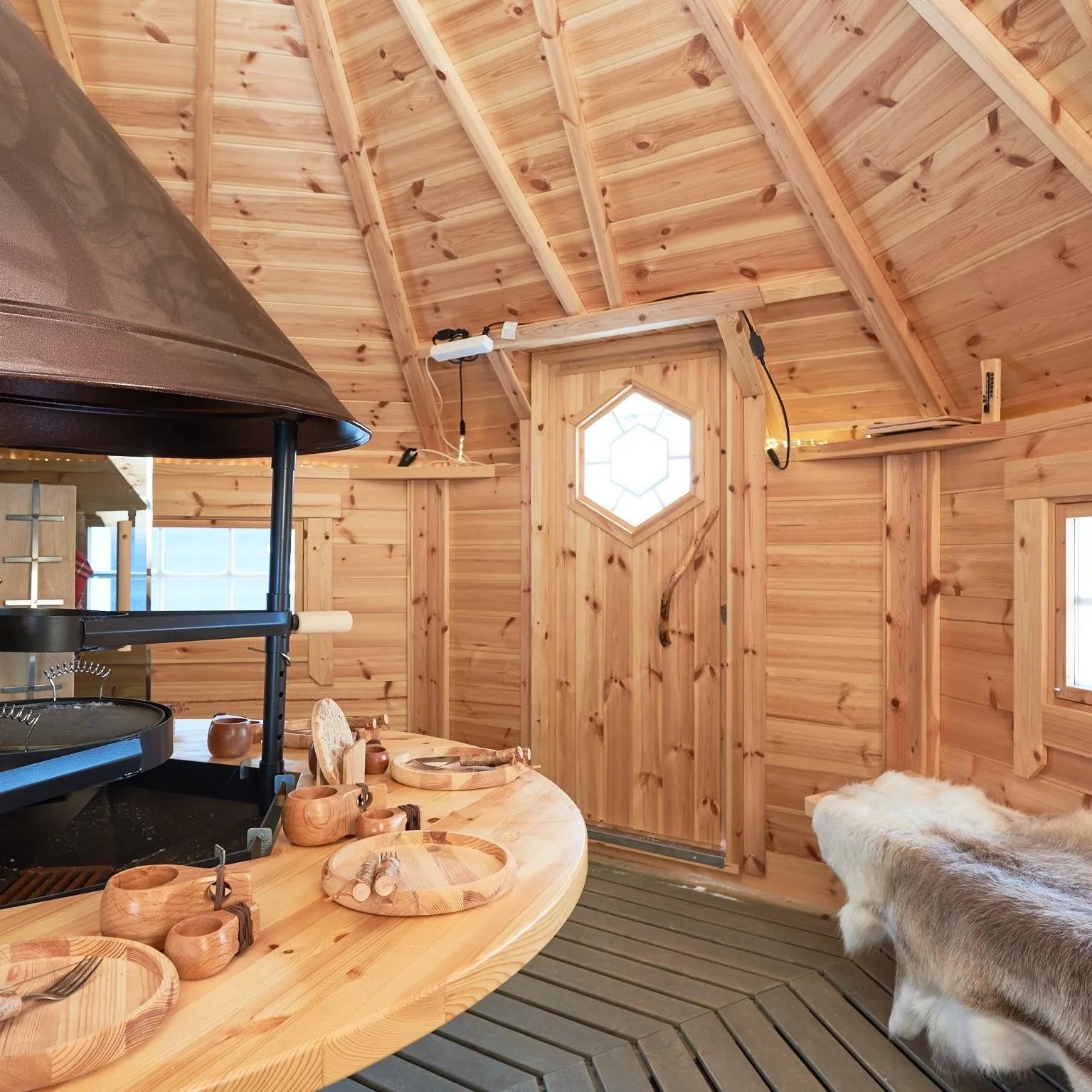 Arctic Grillkota 17 m²; 8-eckig