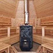 Arctic Sauna-Kota 9 m²; 6-eckig