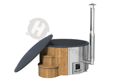 Badezuber DeLUX 200 mit integrierten Ofen