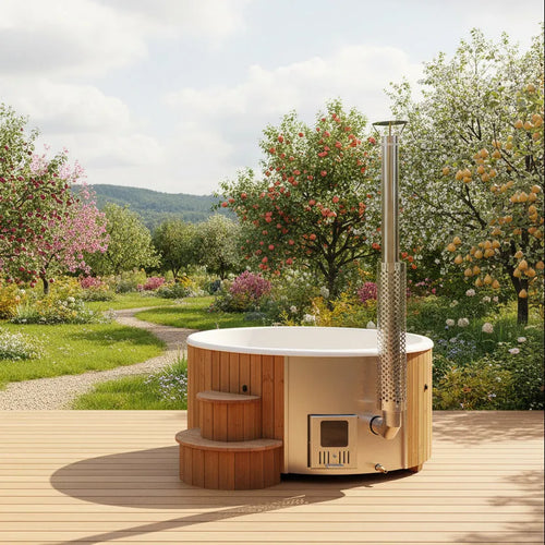 Badezuber DeLUX 200 mit integrierten Ofen