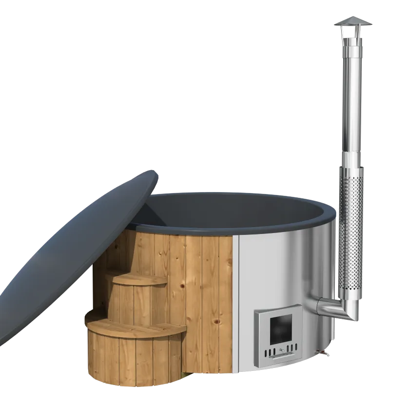 Badezuber DeLux 220 mit integriertem Ofen