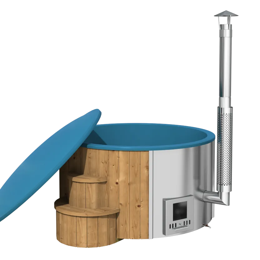 Badezuber DeLux 220 mit integriertem Ofen