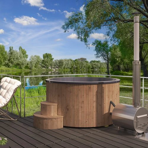 Badezuber Eco 200 mit Außenofen