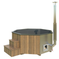 Badezuber Octagon mit integriertem Ofen