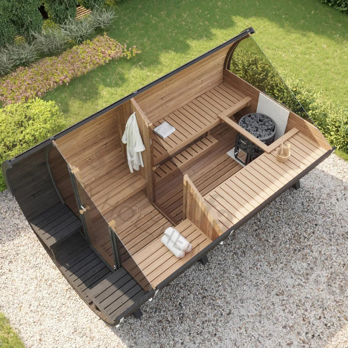 Bausatz Fasssauna 400 Premium