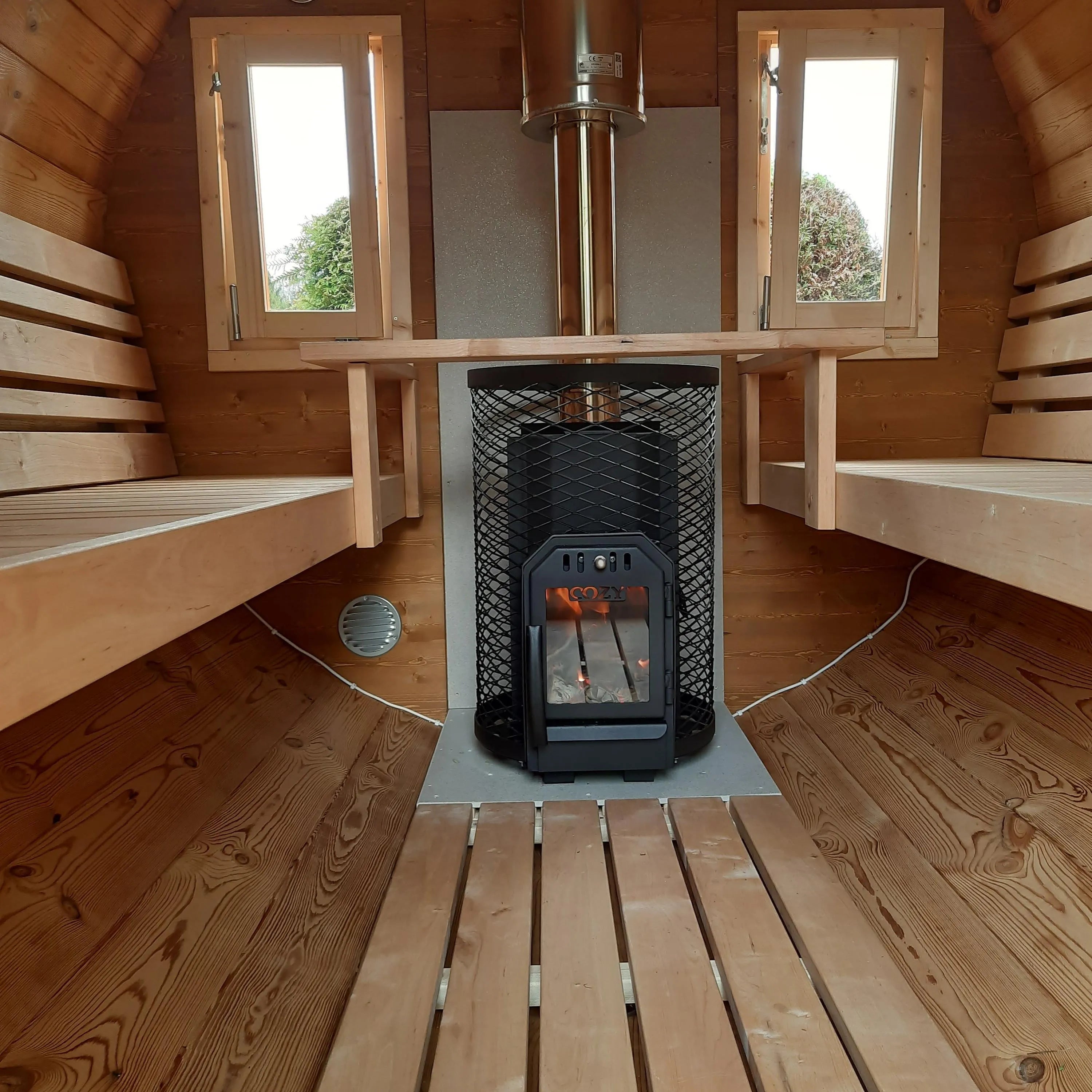 Bausatz Fasssauna Klassik 330 Thermoholz