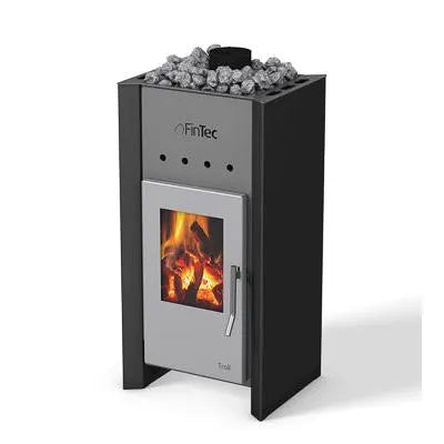 FinTec Troll holzbefeuerter Saunaofen