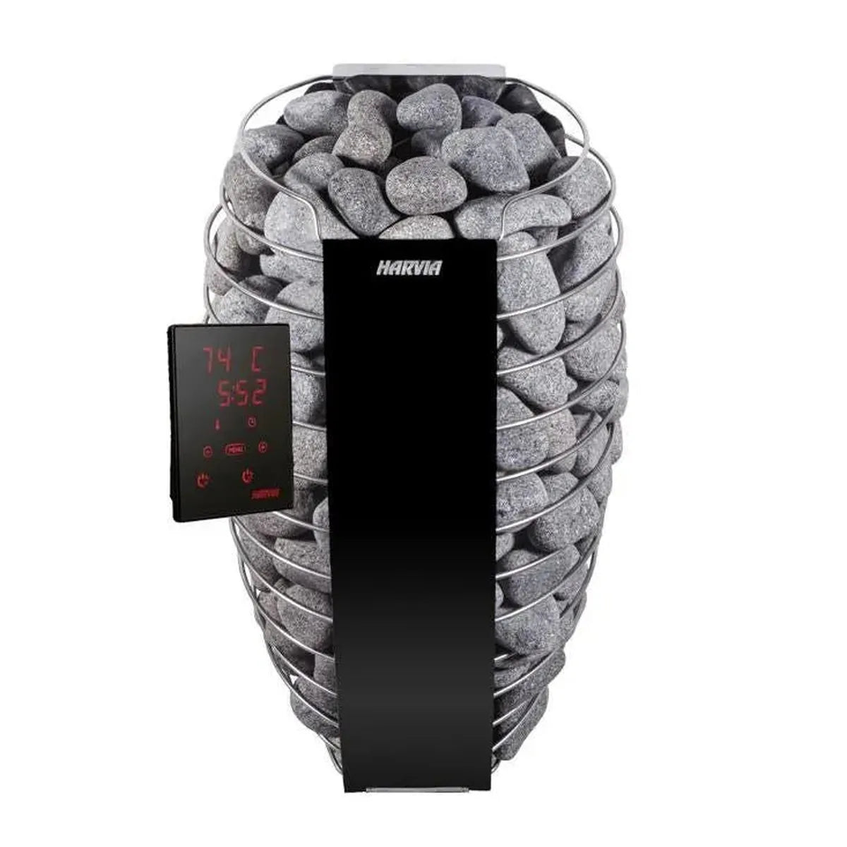 Harvia Saunaofen Spirit black HSP904MXW 9kW mit Wifi und Sensor