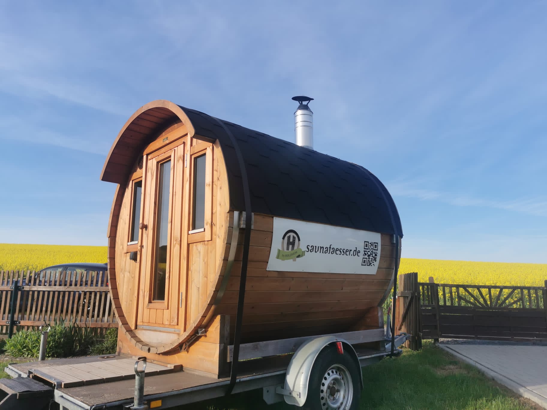 Mobile Sauna Mieten Freiberg Dresden Erzgebirge