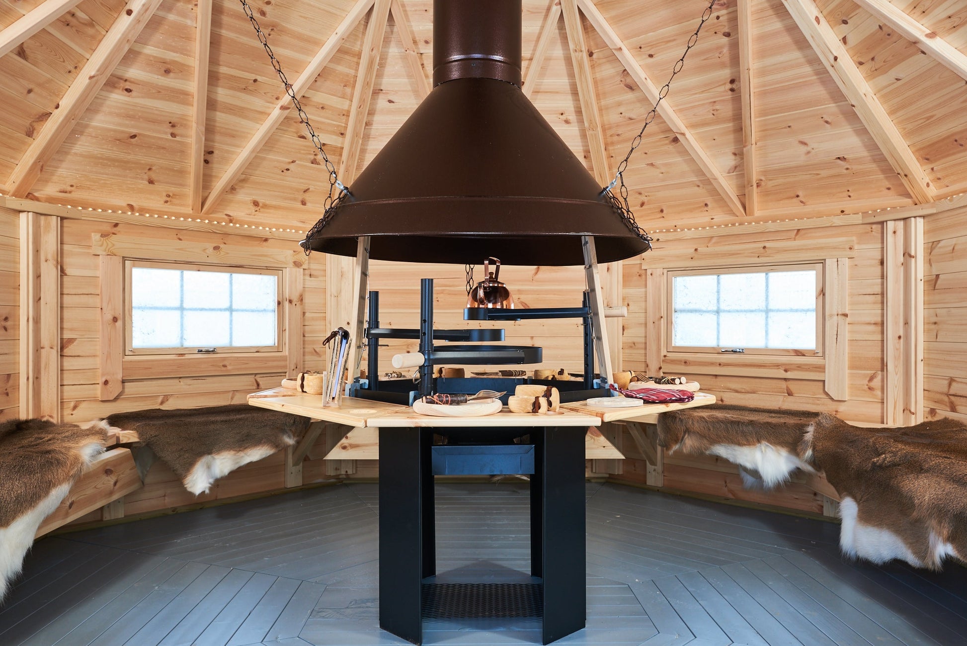 Arctic Grillkota 17 m²; 8-eckig
