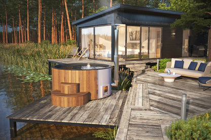 Badezuber DeLux 220 mit integriertem Ofen
