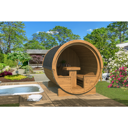 Bausatz Camping Partyfass Thermoholz