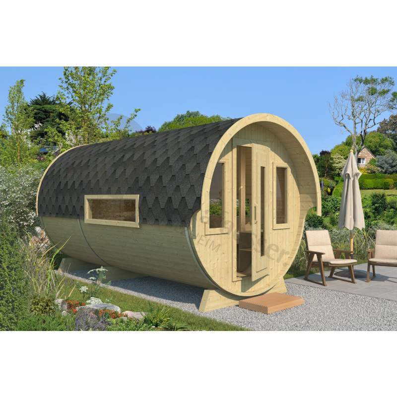 Bausatz Campingfass Minihotel XXL