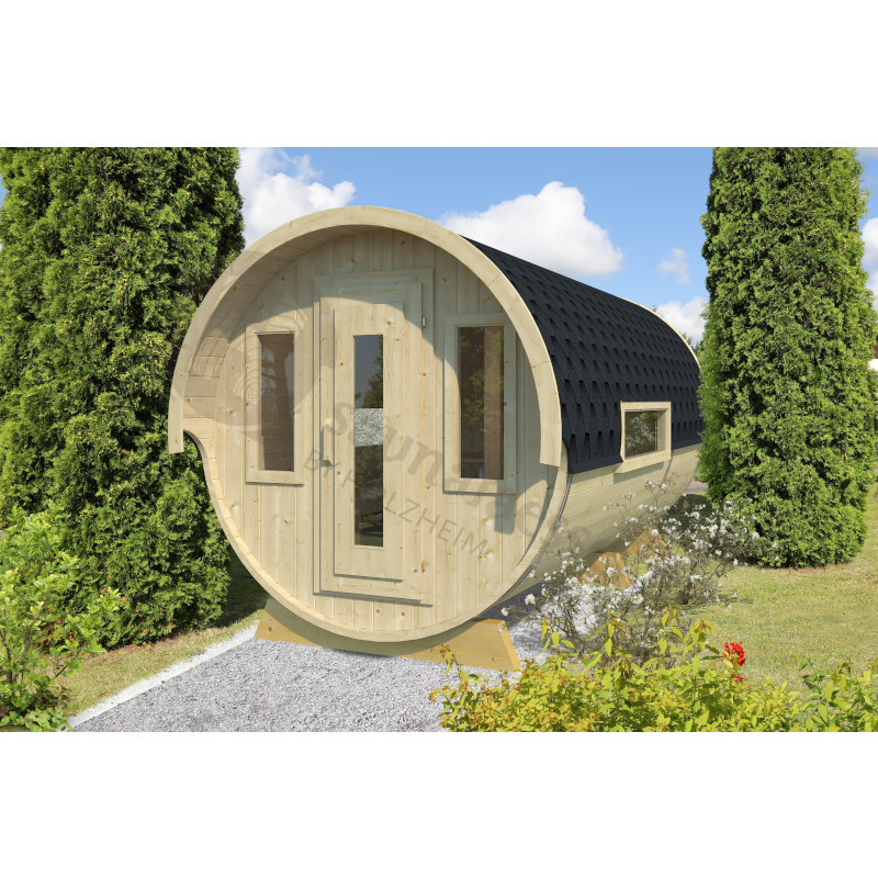 Bausatz Campingfass Minihotel XXL Thermoholz