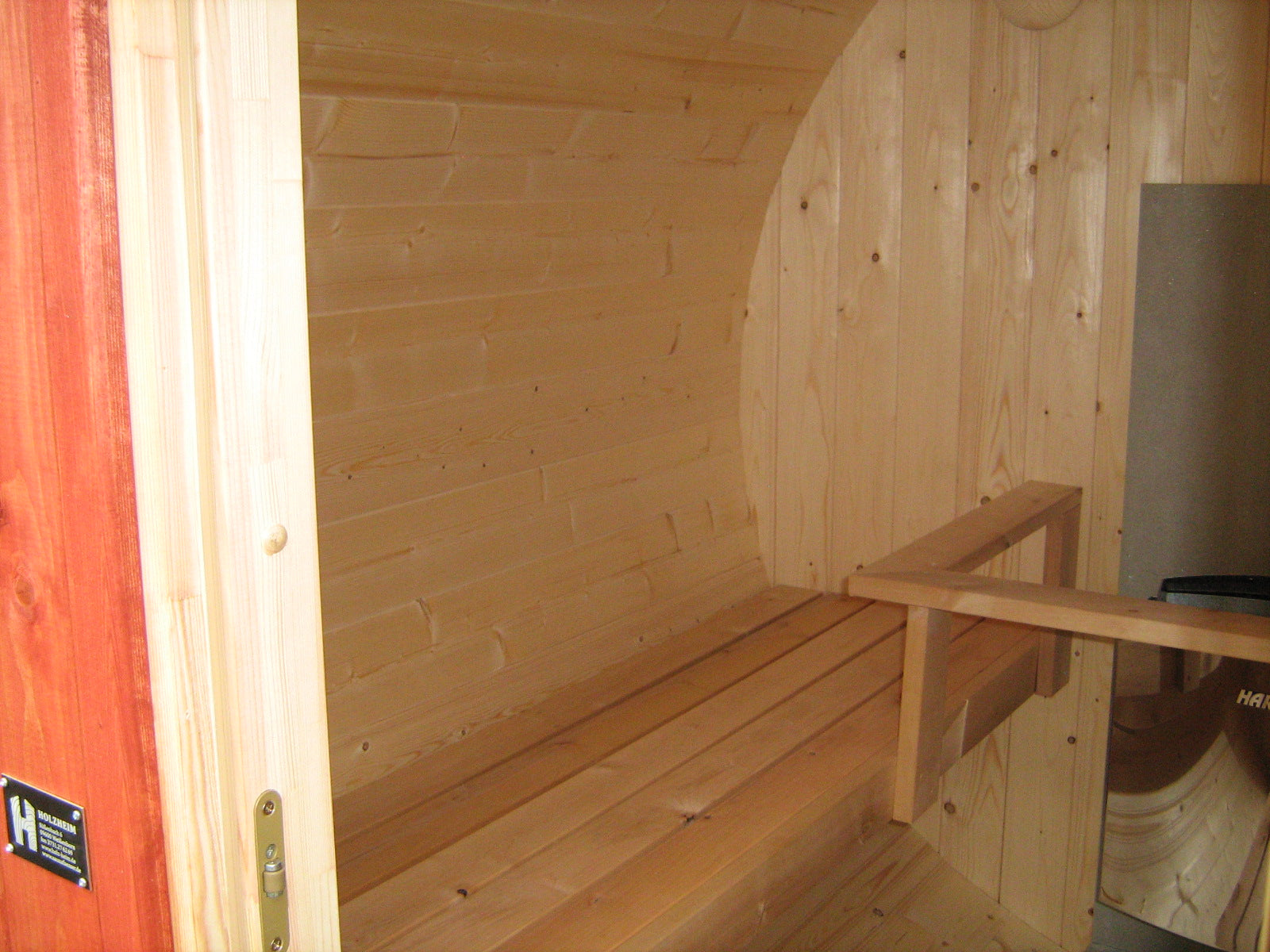 Fasssauna Klassik 220 - Saunen