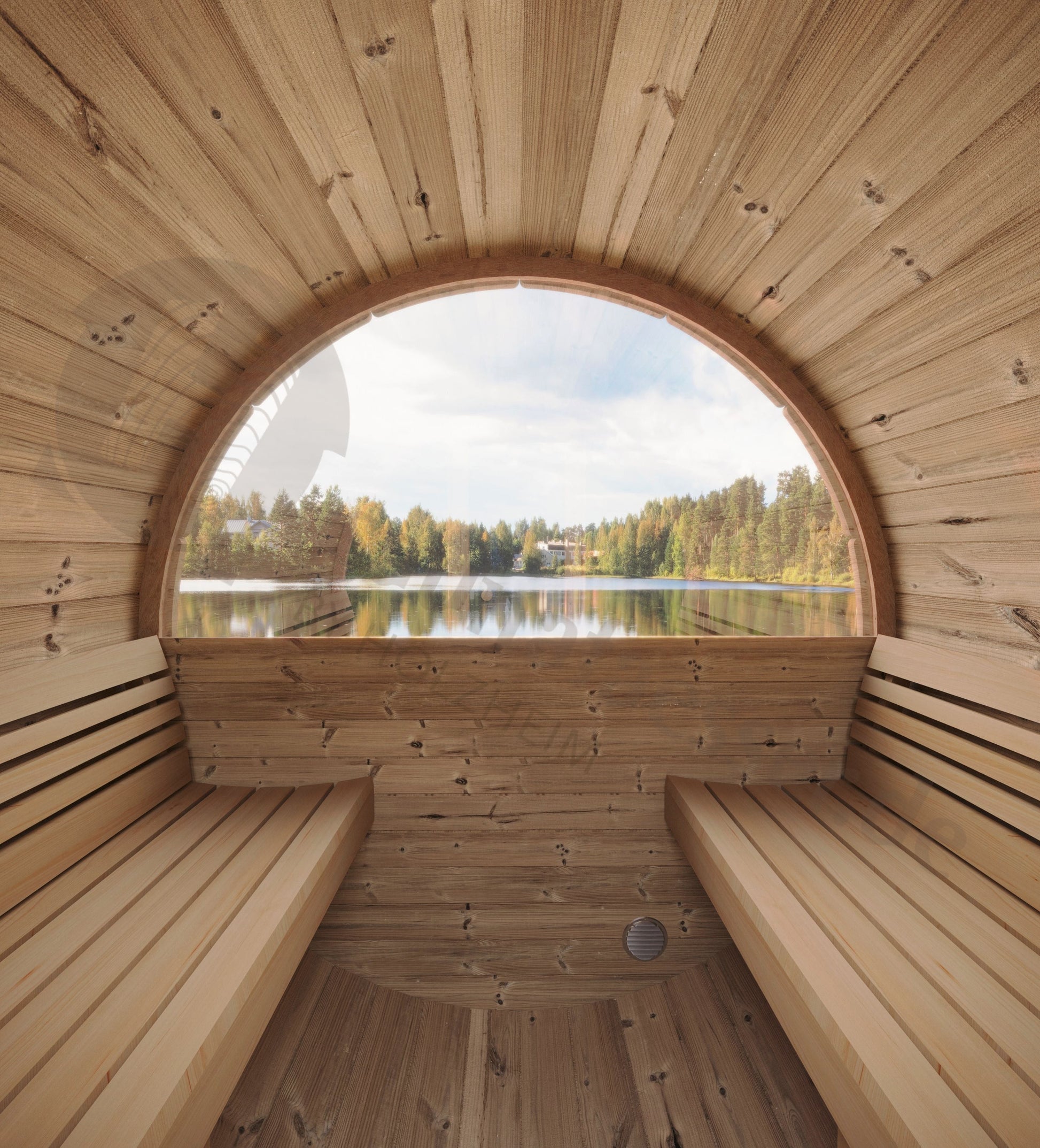 Fasssauna Klassik 250 Thermoholz - Saunen