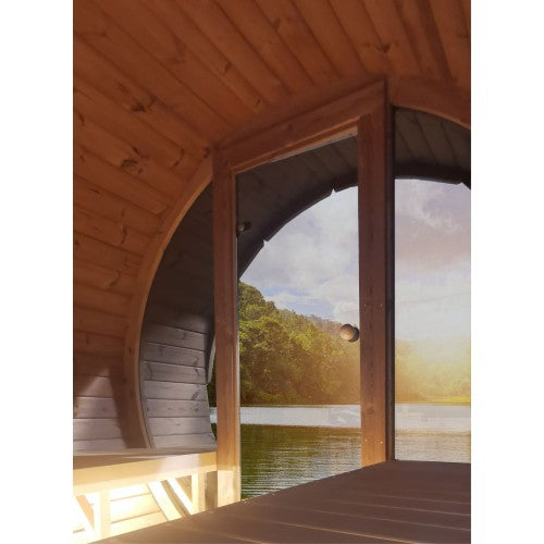 Fasssauna Premium XXL - Saunen